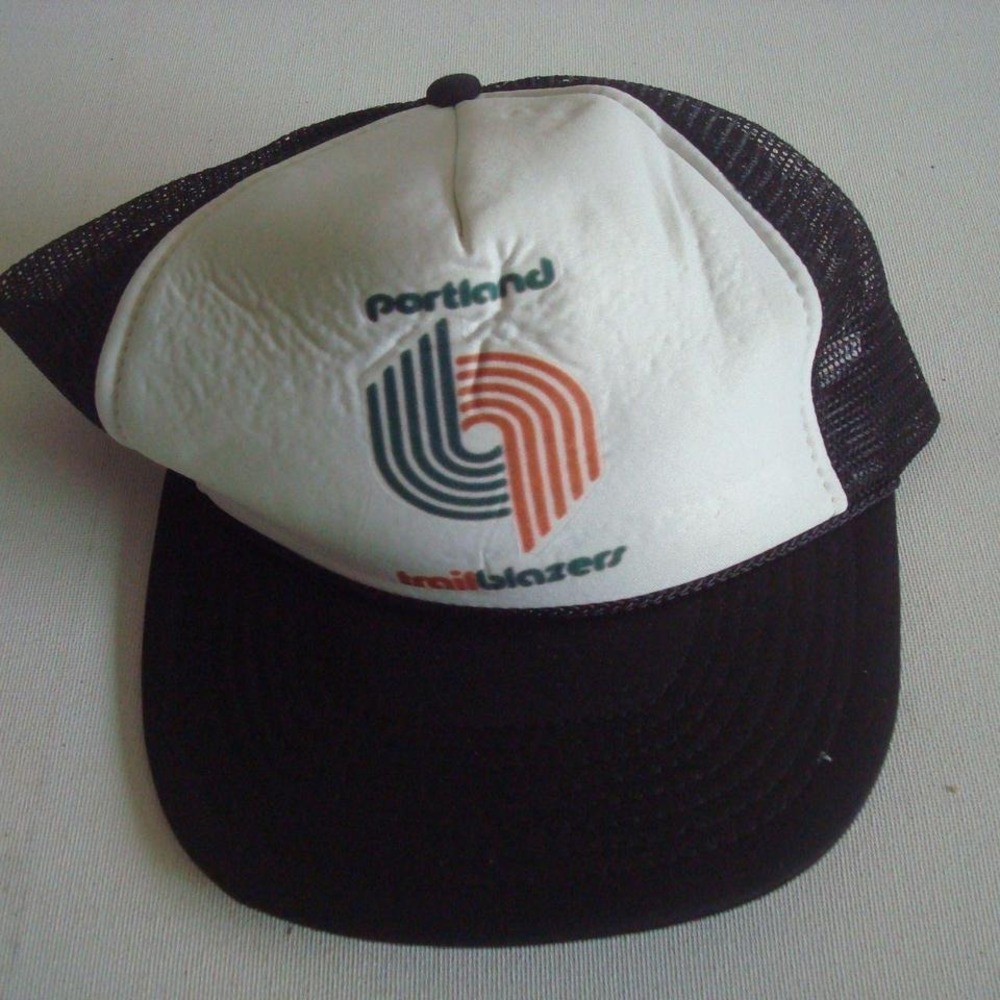 PORTLAND TRAILBLAZERS SNAPBACK TRUCKER 90S VINTAGE 00 Y2K HAT CAP‎ M5